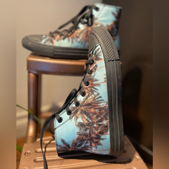 RAAD Palm Tree High Tops SZ 7 - Picture 1 of 7